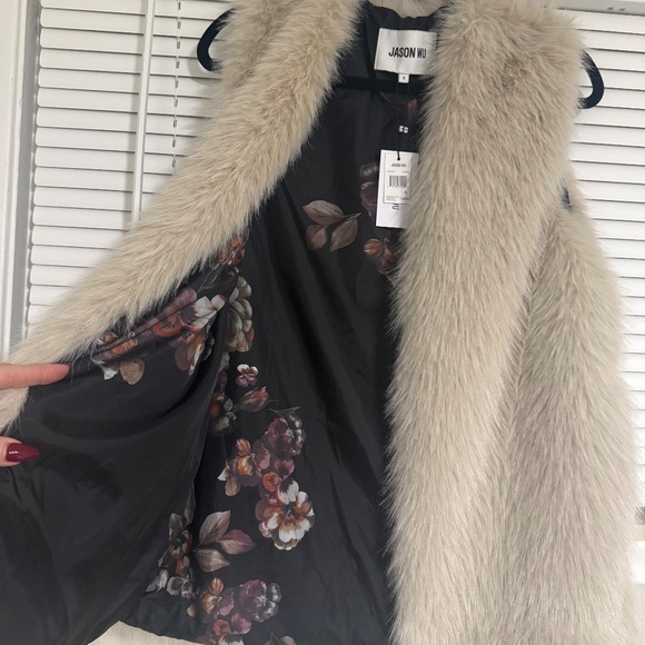 Jason Wu Faux Fur Vest - Picture 2 of 4